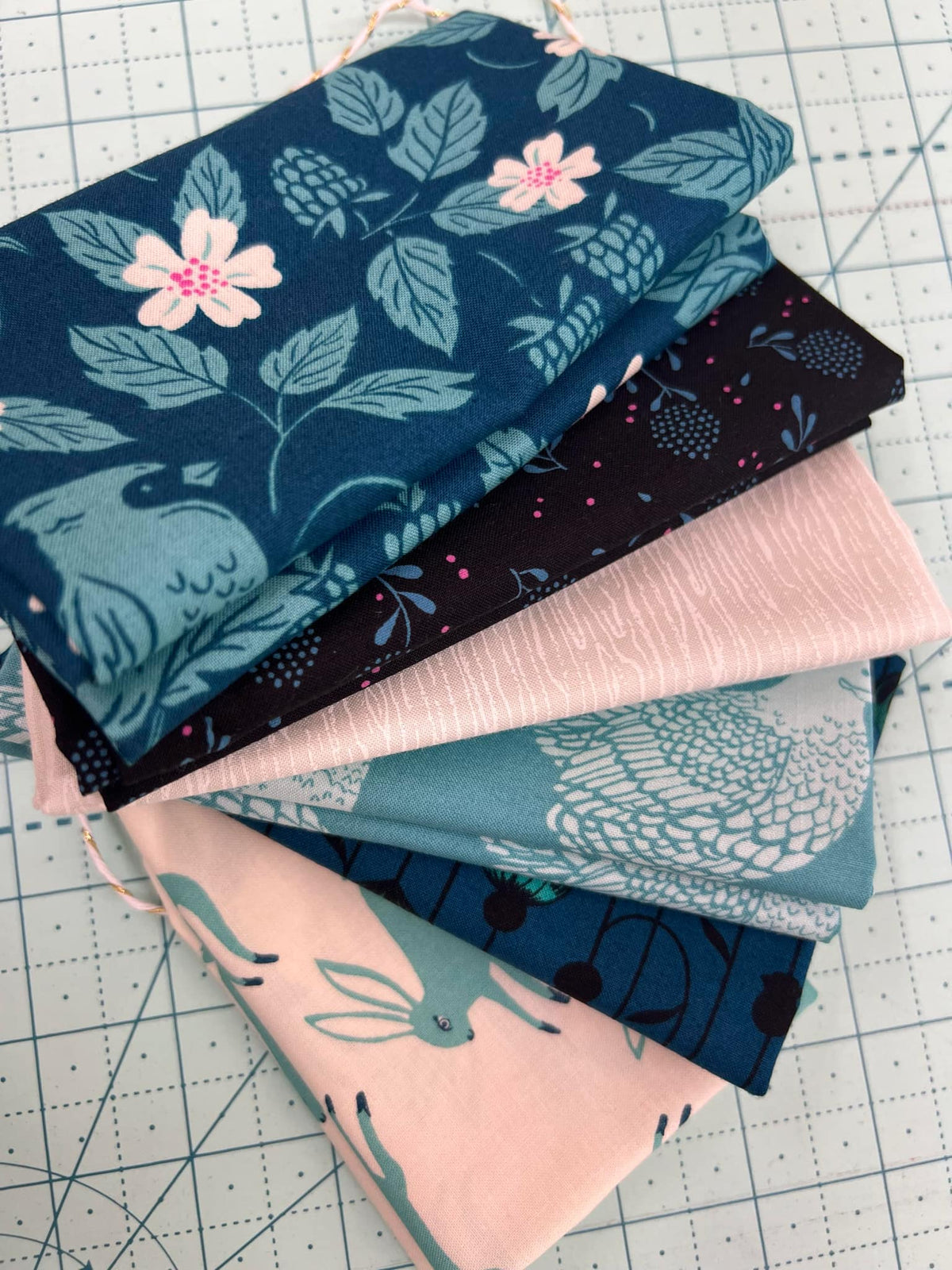 6pc Fat Quarter Bundle -Backyard by Sarah Watts - Ruby Star Society