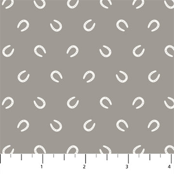 Figo Fabrics ~ Horizon - Bark Horseshoes