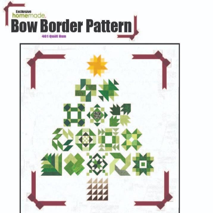 Bows Border Pattern - Only