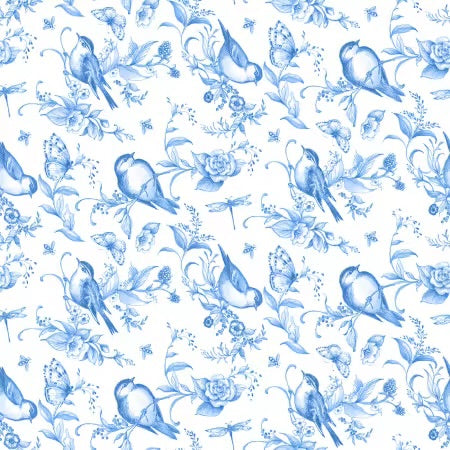 Amalfi Coast Collection - White/Blue 105-004-055