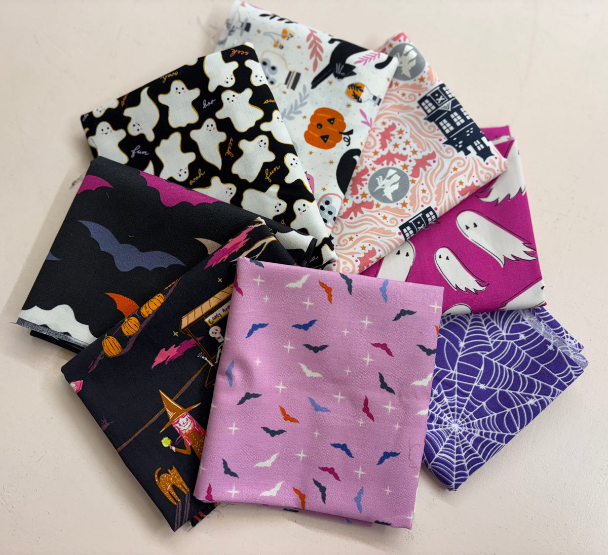 Halloween - 8 Fat Quarter Bundle