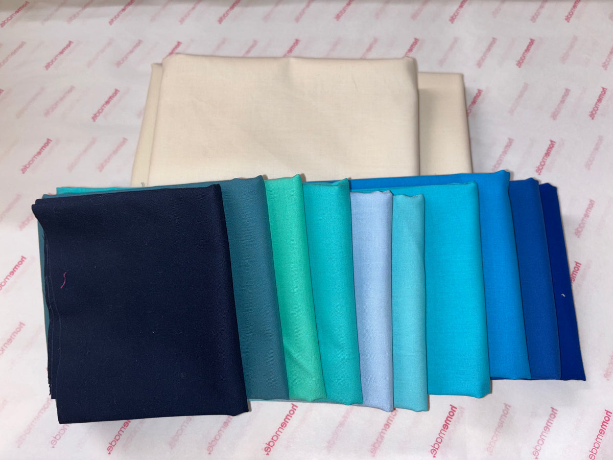 Lotti Quilt Kit - Throw Size ( Blue Kit)