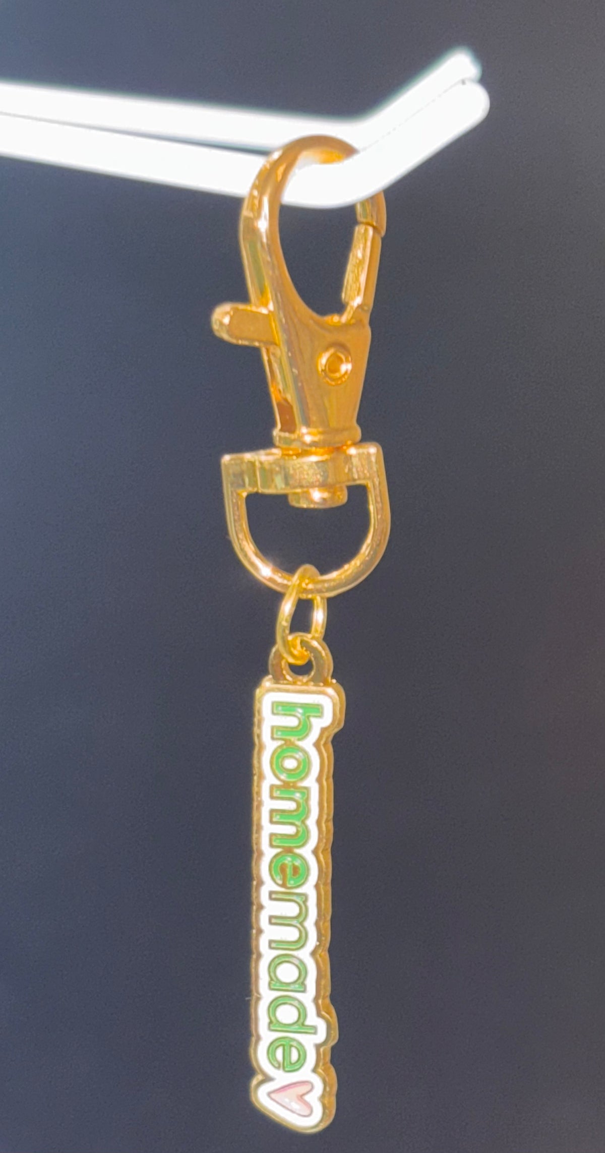 Homemade with Love Keychain