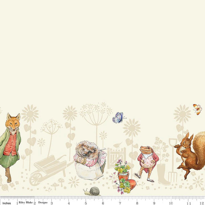 Peter Rabbit &amp; Friends - Cloud Border #15867R