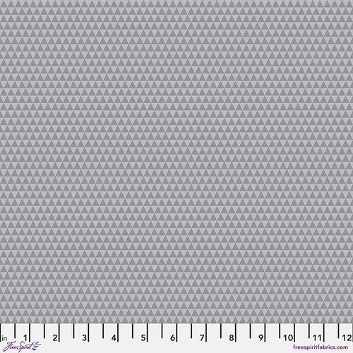 Tula Pink True Colors Graywork - Kinda Shady ~ Fog