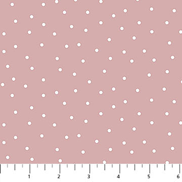 Northcott Nest - Dots on Rose 92100-22