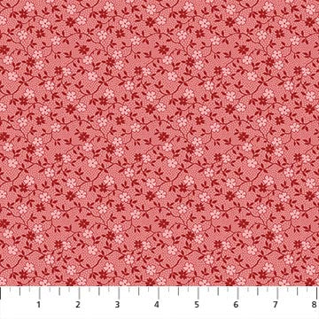 Bordeaux - Antiques Roadshow ~ Calico Lt Red