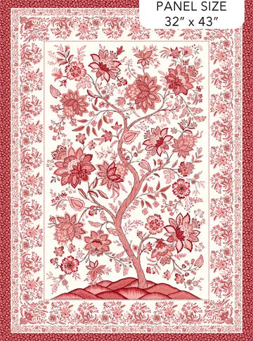 Bordeaux - Antiques Roadshow ~ Tree of Life Panel