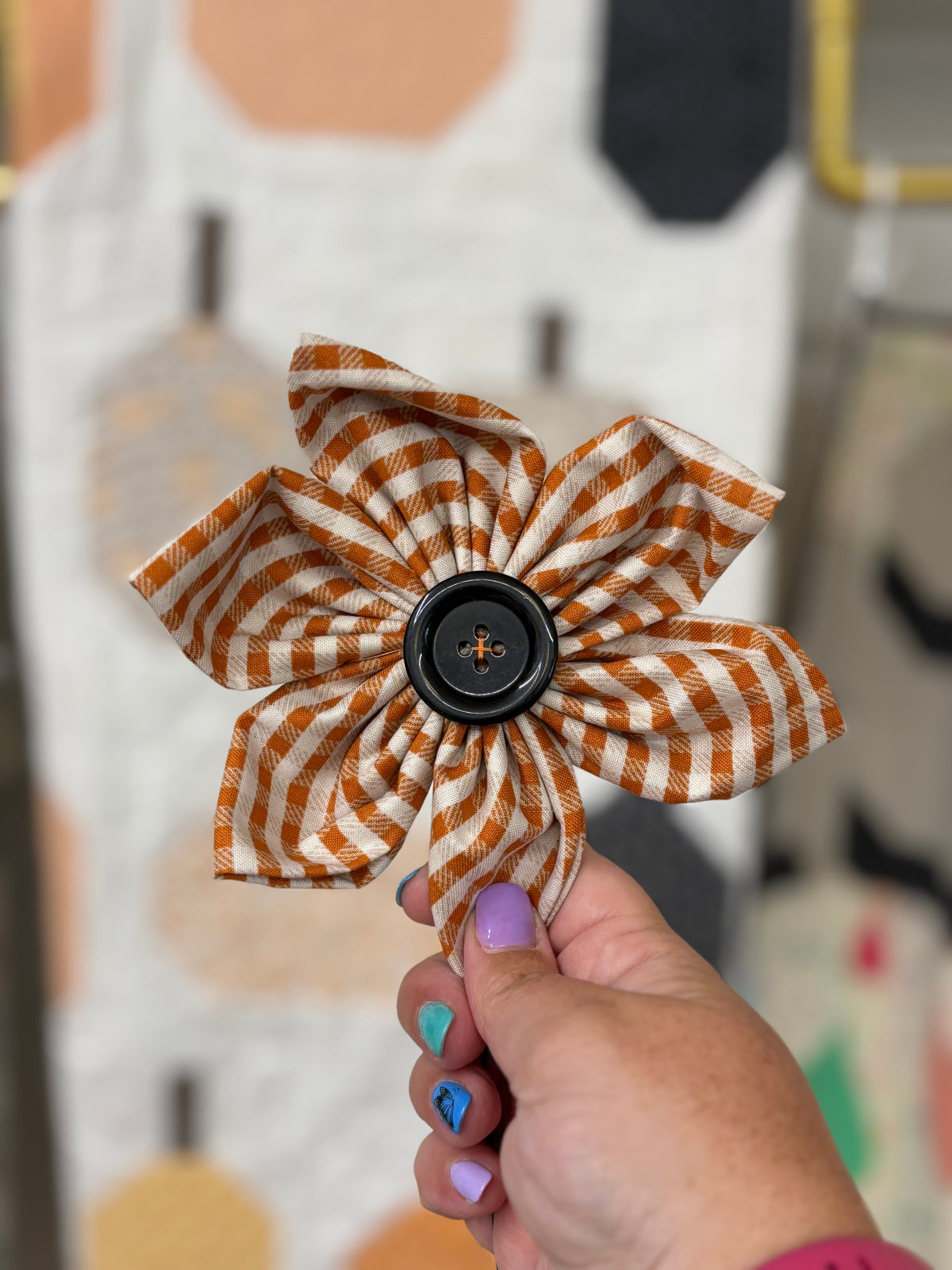 In-Store ~ Fall Fabric Flowers Class