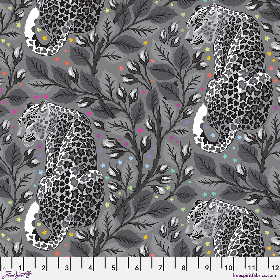 Tula Pink Graywork - Beautymark ~ Shadow