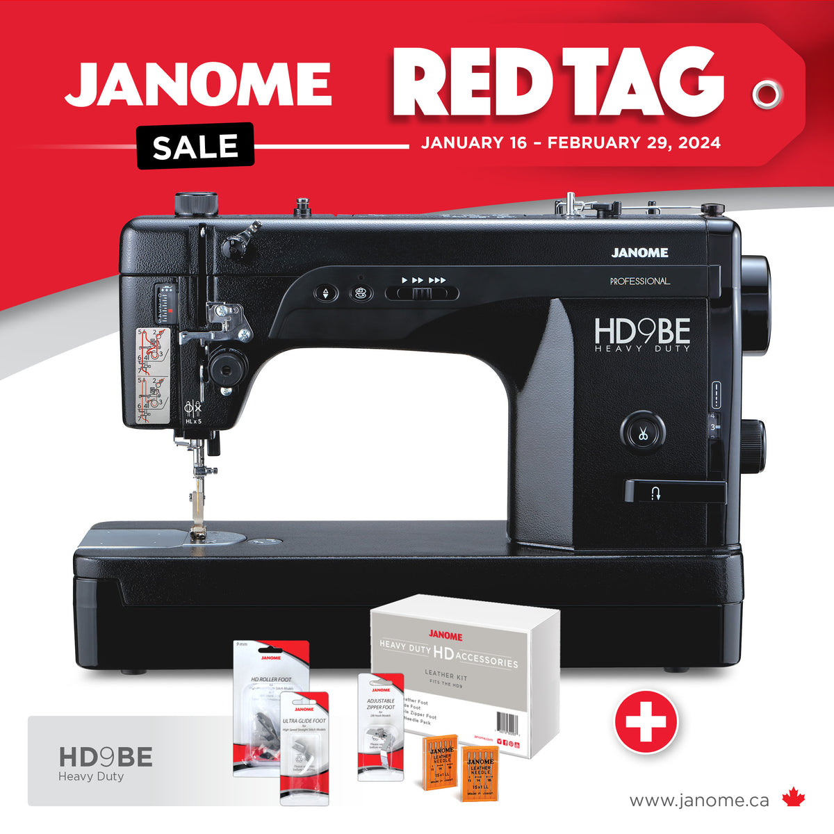 RED TAG - HD9BE Professional with BONUS BUNDLE