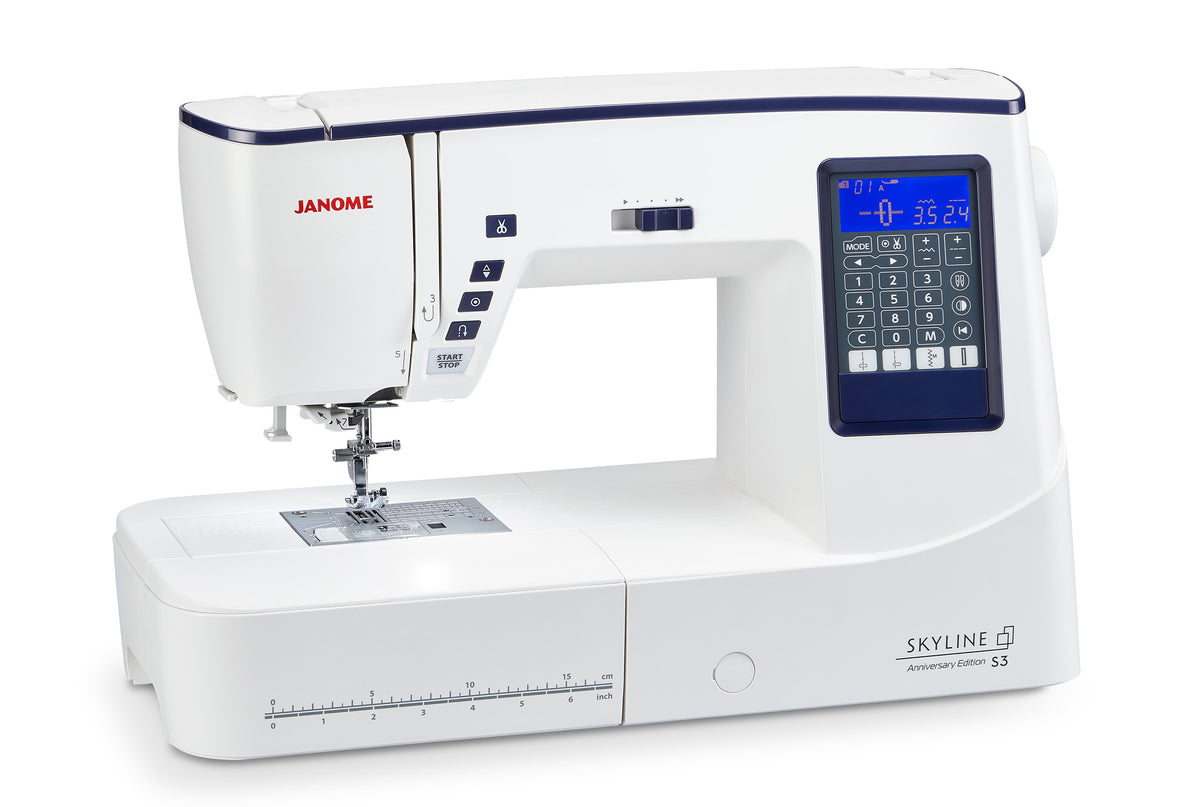 Janome Skyline S3AE Anniversary Edition - with Extra Wide Table