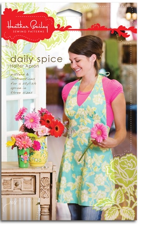 Heather Bailey Sewing Pattern - Daily Spice Halter Apron