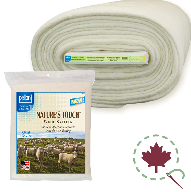 Nature&#39;s Touch Wool Batting - On a Roll