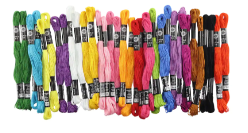 Embroidery Floss - Assorted Colours