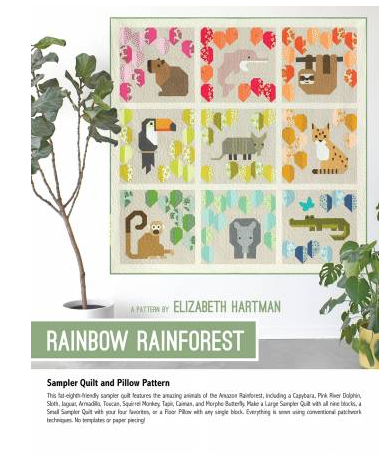 Rainbow Rainforest Quilt Pattern