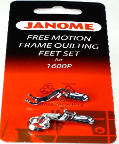 Convertible Free Motion Quilting Feet Set for 1600P Series