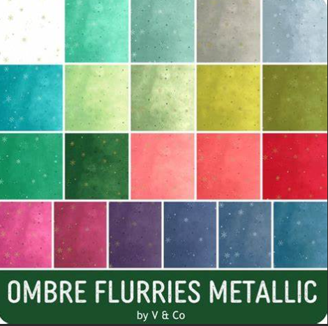 Ombre Flurries Metallic