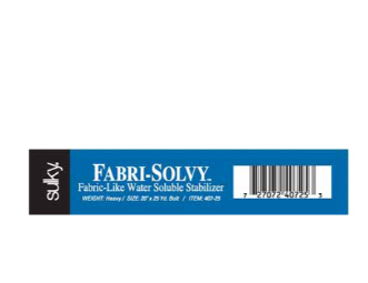 Sulky Fabri-Solvy - 20&quot; x 1/2 yard cuts