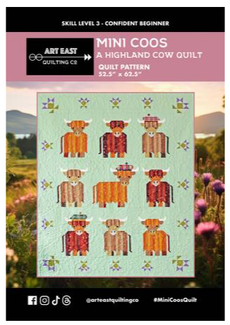 Mini Coos ~ A Highland Cow Quilt Pattern