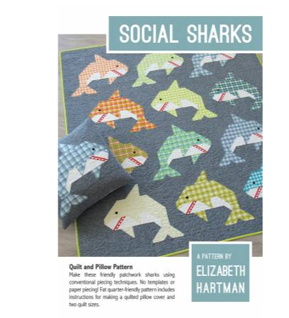 Social Sharks Quilt Pattern