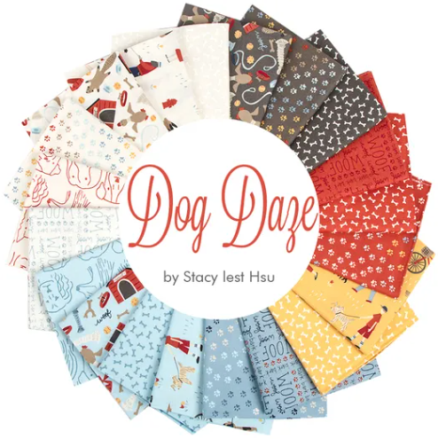 Dog Daze - 9 Fat Quarter Bundle