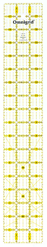 Omnigrid Ruler - 3&quot; x 18&quot;