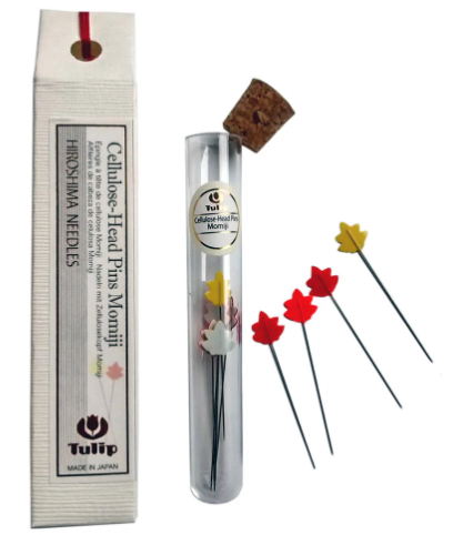 Tulip Cellulose Head Pins