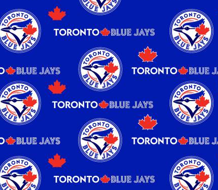 60&quot; Wide - MLB Toronto Blue Jays Fabric