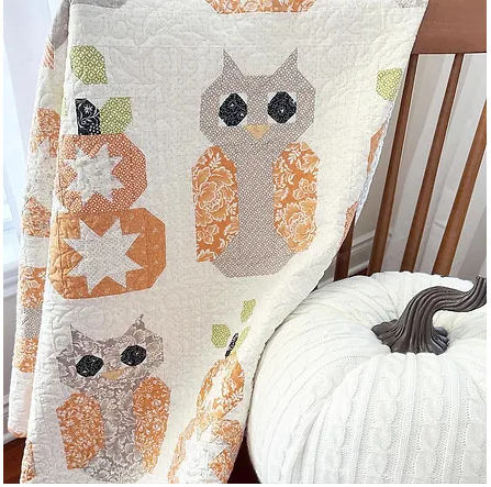 Hoo Goes There - Quilt Pattern by The Pattern Basket