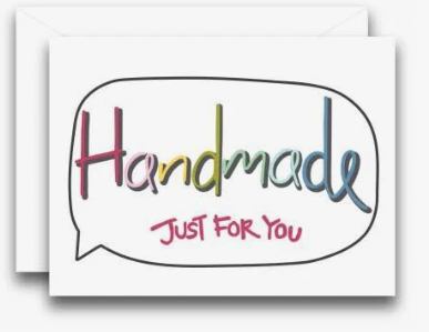 Handmade Just for You - 3 mini cards