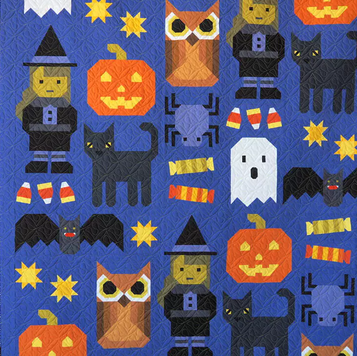 Happy Halloween Quilt Pattern