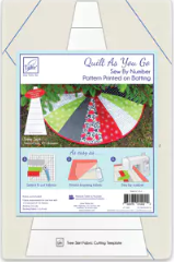 Bargello Christmas Tree Skirt - Quilt as you go Pattern