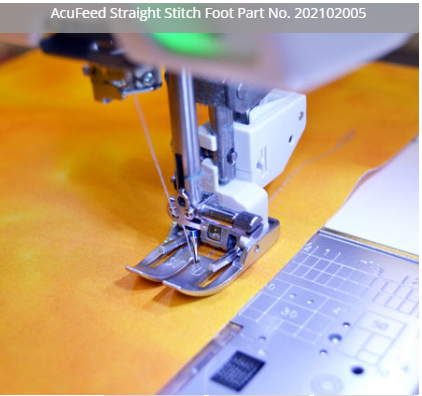 Janome AcuFeed Straight Stitch Foot (9mm)