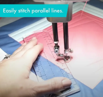 Acrylic Free Motion Quilting Ruler