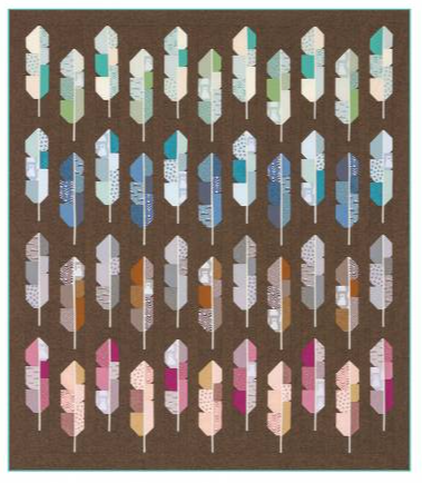 Arctic Feathers Quilt Pattern - Elizabeth Hartman