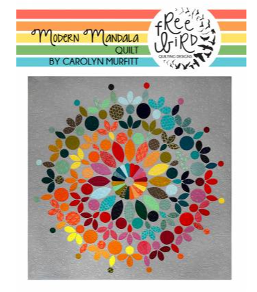 Modern Mandala Quilt Pattern