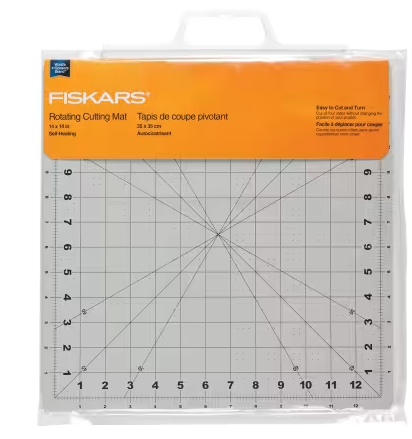 Fiskars - Rotating Cutting Mat 14in x 14in