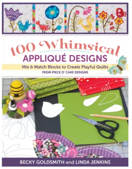100 Whimsical Applique Designs