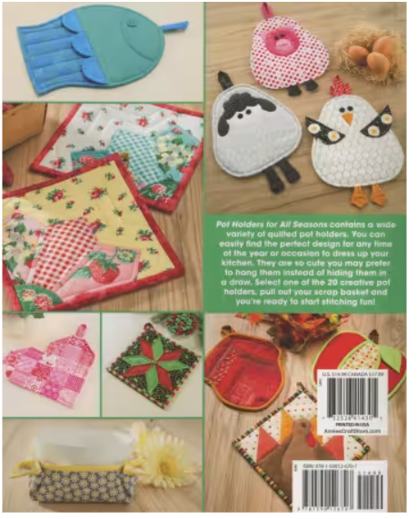 Pot Holders for all Seasons Book