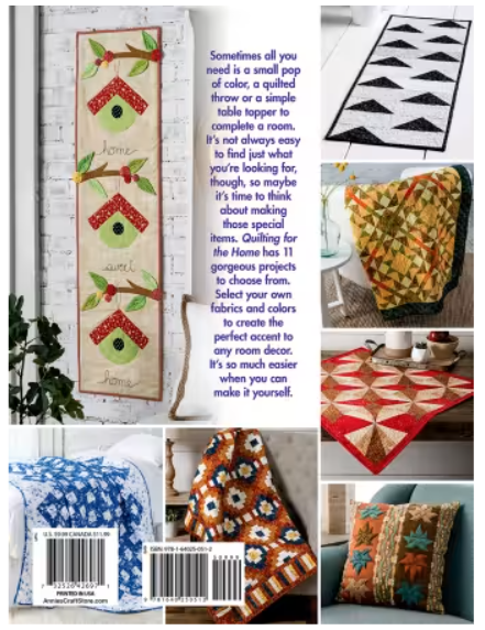 Quilting for the Home Book