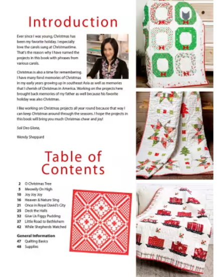 Christmas Quilting with Wendy