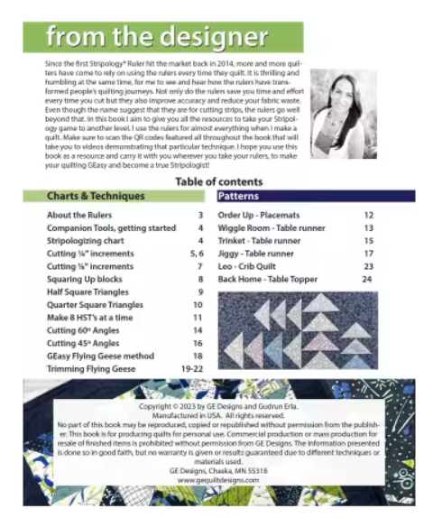 Master Your Stripology Rulers Book