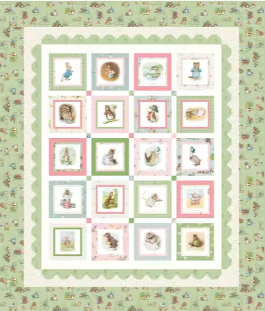 Peter Rabbit &amp; Friends Quilt Kit with Box