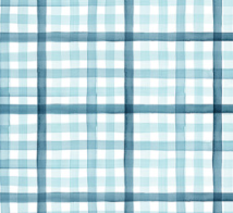 Peace &amp; Wildflowers Fabrics - Blue Peaceful Plaid #2