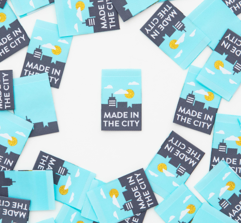 Sarah Hearts - Premium Woven Labels - Made in the City