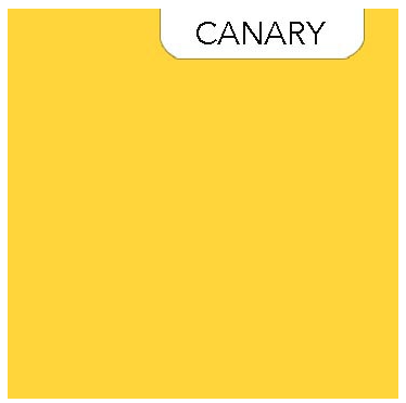 Northcott Colorworks Premium Solid - Canary - 9000-540