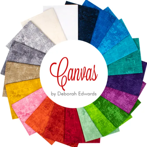 Northcott Canvas - 6 Fat Quarter Bundle (Red/Orange)