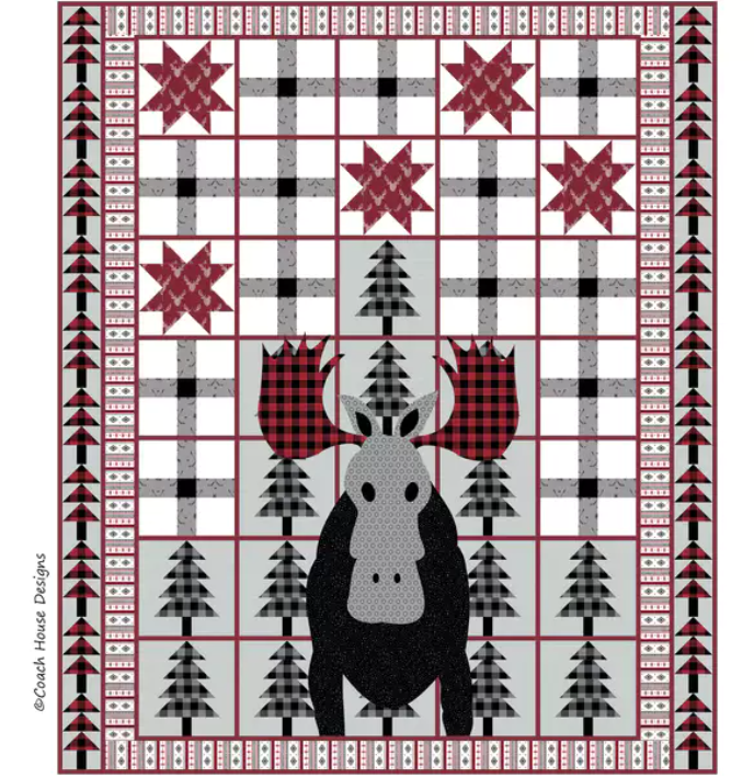 Canada Moose Quilt Pattern