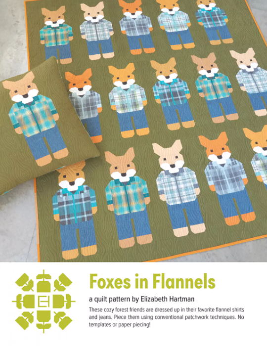 Foxes in Flannels Quilt Pattern